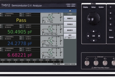 同惠 TH511半导体功率器件CV特性解决方案