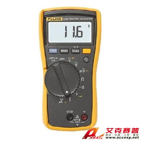 Fluke 116C 温度及微安电流测量HVAC万用表图片