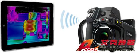 FLIR T-Series Infrared Camera Wi-Fi Transfer to Apple iPad