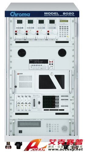 Chroma Model 8020 配接器/充电器自动测试系统