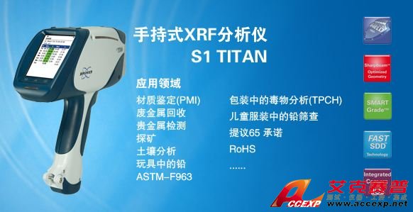 BRUKER S1 TITAN 手持式XRF光谱仪