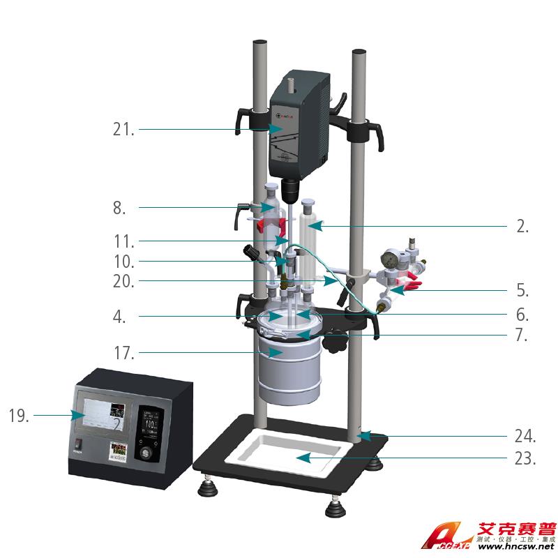 JULABO优莱博 5000ml压力反应釜，（ 150mm法兰开口）JRS-6423-22